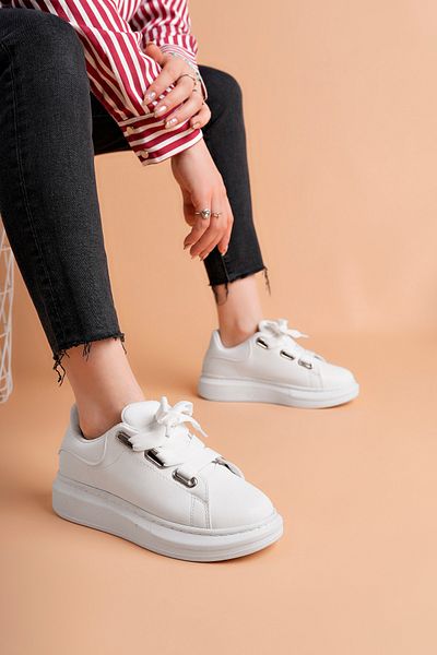 Luis Toronto LT105 Pantofort alb pentru femei