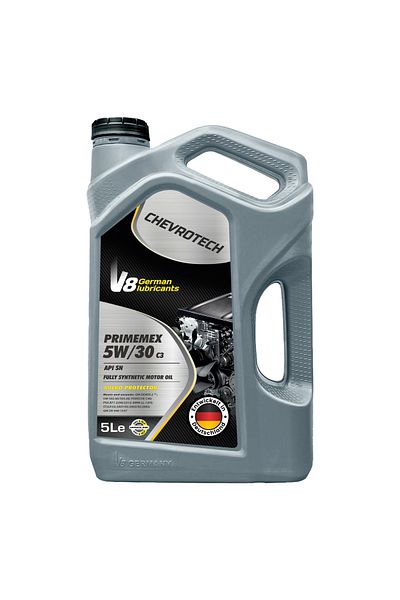 SAMER V8 PRIMEMEX 5W30 C3 Fully Synthetic Motor Oil - API SN Engine Oil with MICRO PROTECTOR - 5L