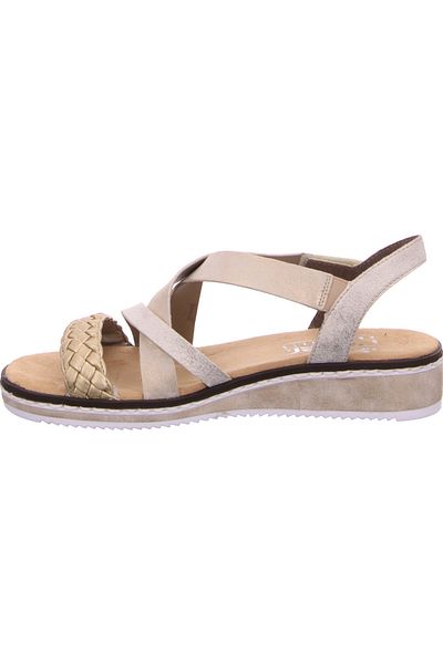 Rieker Sandalen Für Damen In Gold