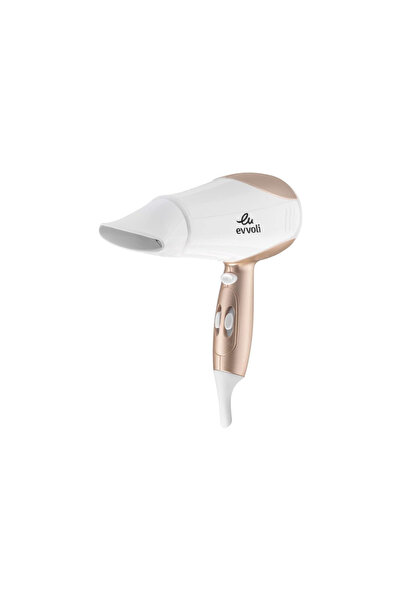 evvoli Hair Dryer, 2200W, Powerful DC Motor, Fast Drying with 2 Speeds & 3 Settings, EVHC-HD2200W