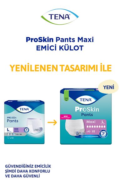 TENA Proskin Pants Maxi Absorbent Panties Large Size l 8 Drops 10 Pack