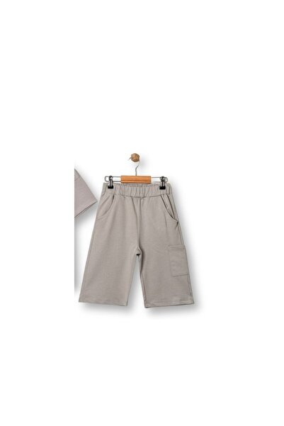 Albino Albi̇no 258-04-25 Men's Suit Shorts 2122 March Printed 9/12 Years