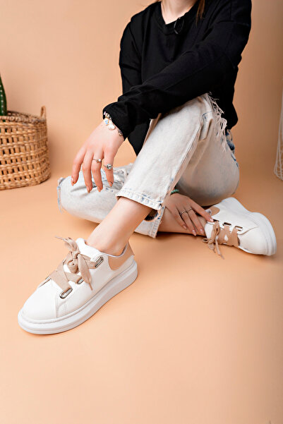 Luis Toronto LT105 Μπεζ/Λευκό Γυναικείο Sneaker