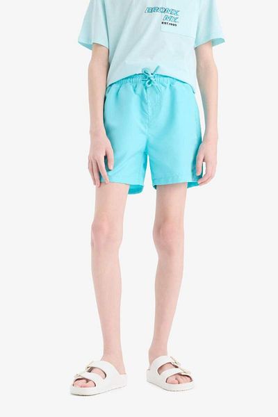 DeFacto New Season Boy's Basic Plain Swim Shorts
