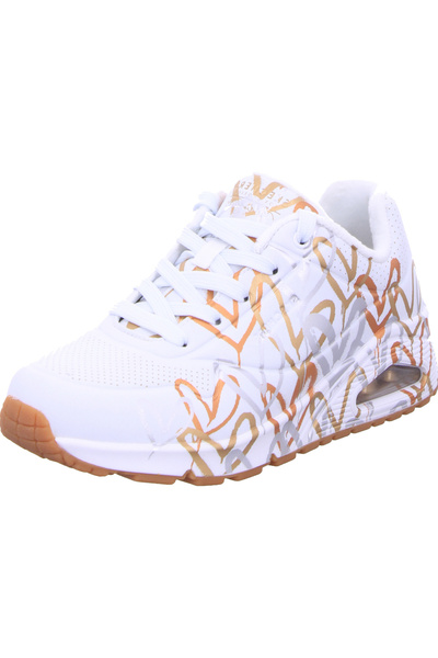 SKECHERS Freizeit Schnürer für Damen in weiß