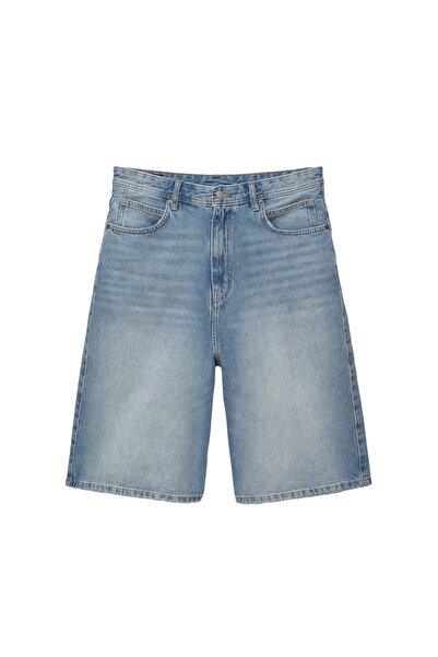 Pull & Bear Skater fit denim bermuda