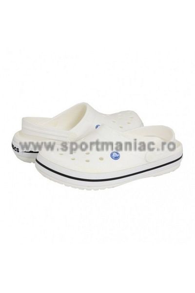 Crocs Saboți Crocband Albi 39-40 EU - M7/w9 US