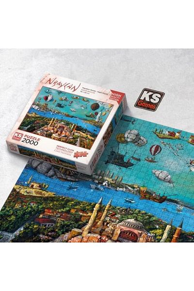 STOREMAX Ezg Migration Routes Hagia Sophia 2000 Piece Puzzle -Ks Puzzle Ezsnshop 1065757