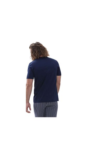 MEY Pyjama Kurz ’für Herren In Blau’