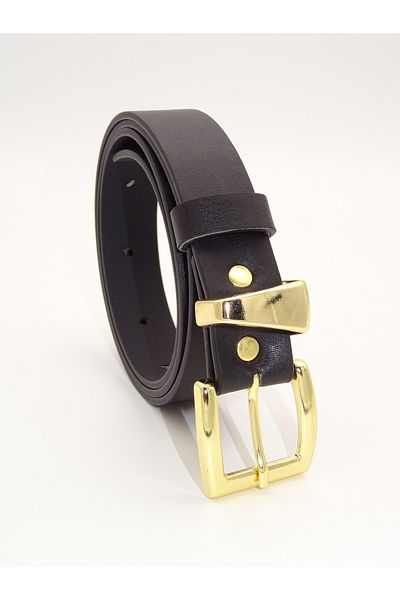 Versla Gold Buckle Trousers Belt, Dress Belt, Shirt Belt, Jacket Belt