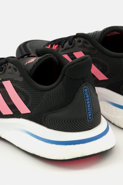 adidas Women Lace Up Super Nova Running Shoes, Black
