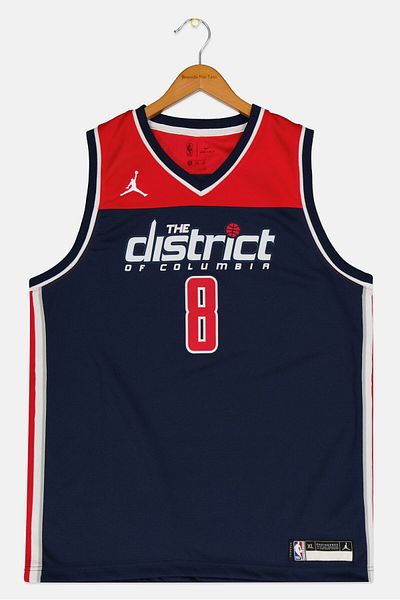 Nike x NBA Kids Boy Hachimura Rui Dri Fit Basketball Jersey, Navy