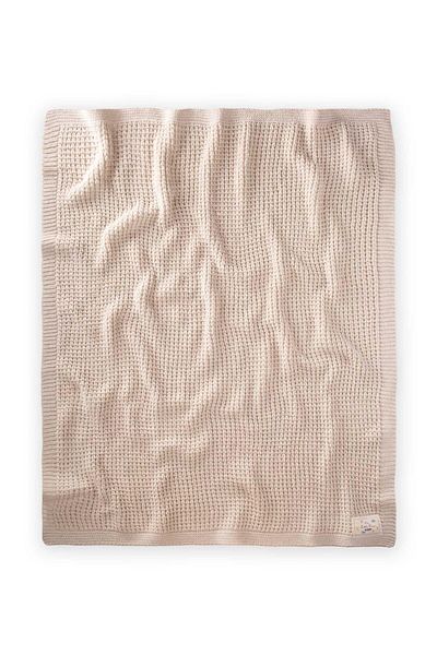 Cigit Thessaloniki Knitwear Blanket - 80X100 Stone Color (+/-5 cm)