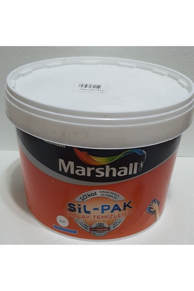 Marshall Silpak Su Bazlı Silinebilir Boya Beyaz 2,5 litre