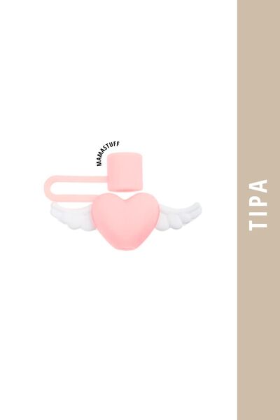 Mamastuff Silikon Tıpa - Kanatlı Kalp