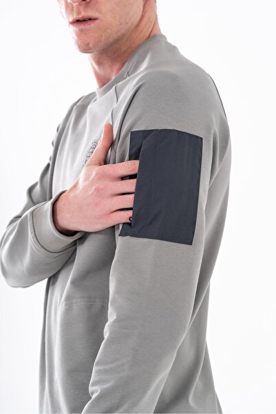 Combat Tactical Μπλουζάκι με μακρυμάνικο με λαιμόκοψη με στάμπα εξωτερικού χώρου Crew Neck Casual Basic φούτερ - 9