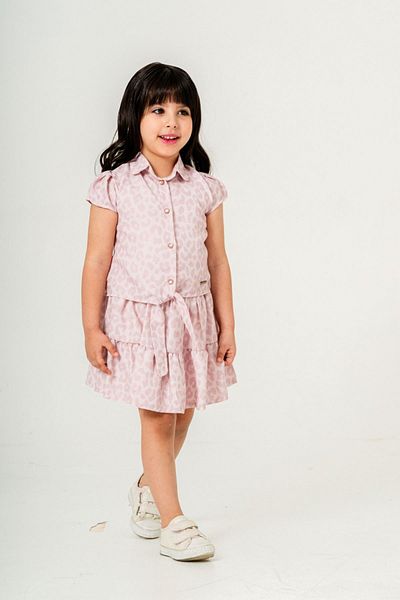 HAUSEkids 2-9 Years Leo Park Design Girl's Suit-Dried Rose
