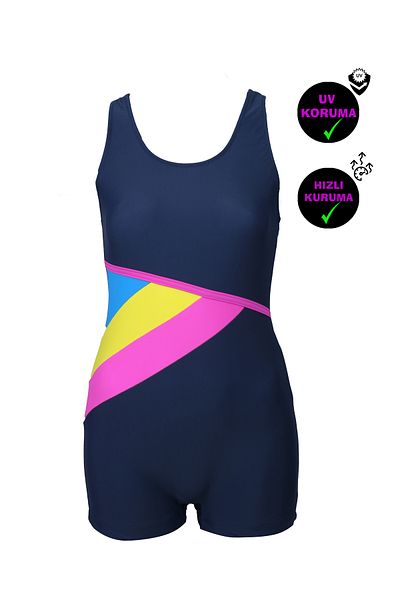 GC GÖKHAN CLUB Girls' Athlete Swimming Swimsuit