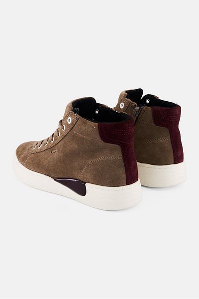 Geox Women Lace Up Casual Shoes, Beige