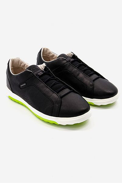 Geox Men Nexside Lace Up Casual Shoes, Black