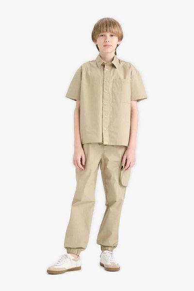 DeFacto New Season Boy's Cargo Pocket Jogger Leg Parachute Trousers
