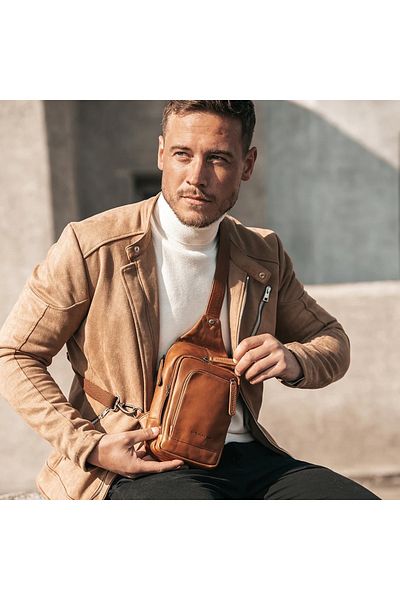 The Chesterfield Brand Crossbody bag, The Chesterfield Brand, made of genuine leather, Riga