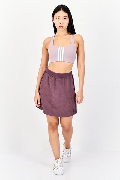 adidas Women Sportswear Fit Brand Logo Training Skirts, Maroon