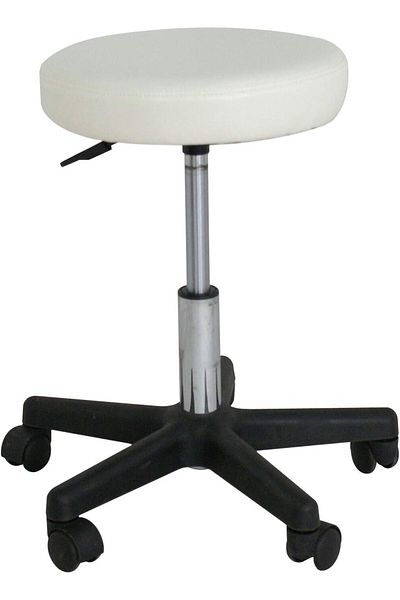 LA PERLA TECH Adjustable Salon Stool Hydraulic Swivel Rolling Chair Facial Massage Stool