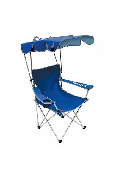 ACTION ONE Scaun Pliabil Cu Baldachin, 72x92x138 Cm, Albastru