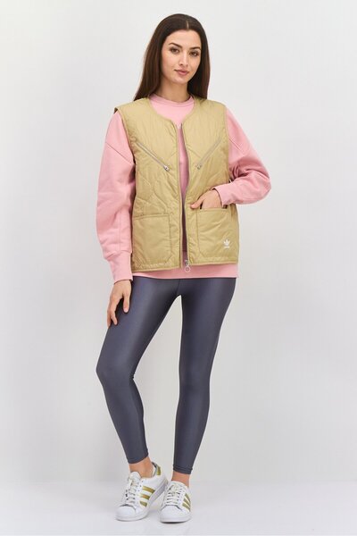 adidas Originals x Parley Women Sportswear Fit Outdoor Vest Jacket, Beige