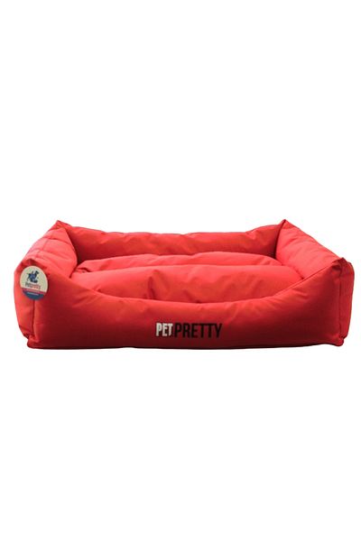Pet Pretty Indoor and Outdoor Cat and Dog Bed 65 X 85 X 22 Cm Red