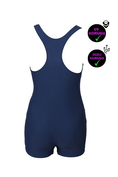GC GÖKHAN CLUB Girls' Athlete Swimming Swimsuit