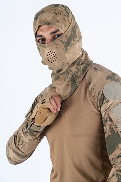 BİKATEX Kar Maskesi Balaklava Inter Kamuflaj - 041