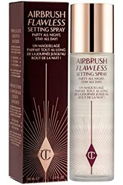 charlotte tilbury Airbrush Flawless Setting Spray (100ml / 3.3 Fl Oz), Clear