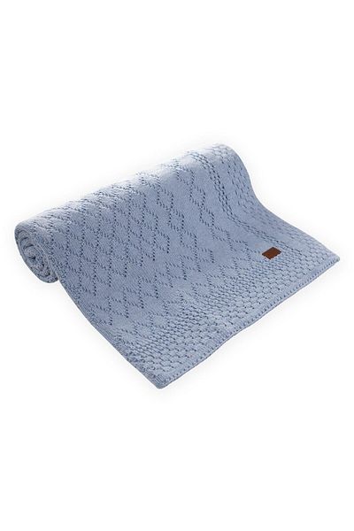 Cigit Florence Model Boxed Blanket 80X100 cm a Blue