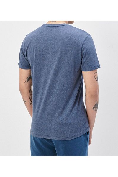 Mikro Slim Fit Slim Fit Crew Neck 100% βαμβακερό μπλουζάκι
