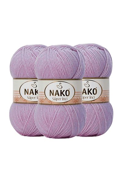 NAKO Super Pearl Hand Knitting Yarn 6880 3 Pcs