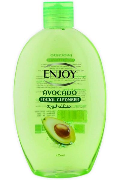 Enjoy Facial Cleanser With Avocado | Deep Cleansing, Antibacterial, Removes Dirt & Makeup, 225ml