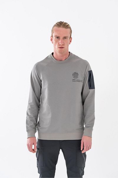 Combat Tactical Μπλουζάκι με μακρυμάνικο με λαιμόκοψη με στάμπα εξωτερικού χώρου Crew Neck Casual Basic φούτερ - 9