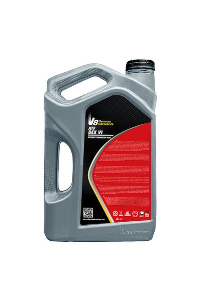 SAMER V8 German Lubricant, Atf Dex Vi Premium Automatic Transmission Fluid/gear Oil - 4l