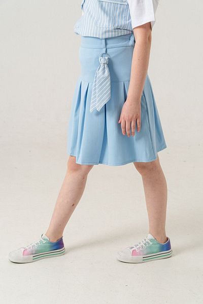 HAUSEkids 4-15 Years Line Fashio Girl's Suit-Blue