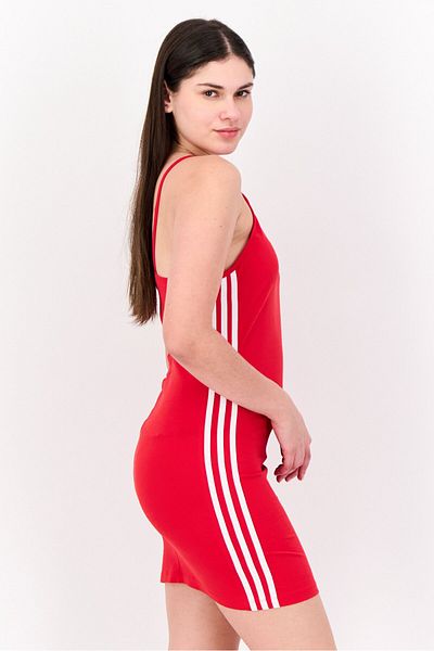 adidas Women Sportswear Fit Outdoor Dress, Red