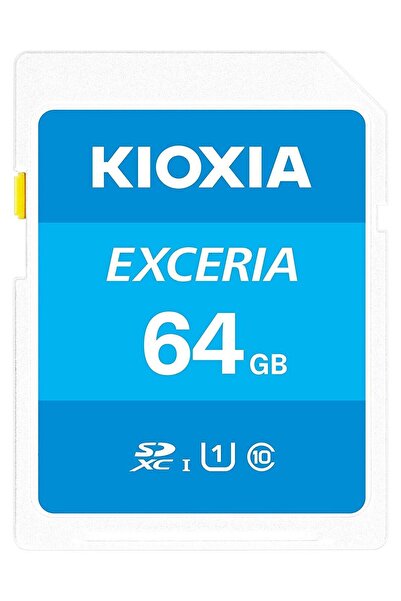 Kioxia 64 gb Excerıa Sdxc Uhs-1 Class-10 100mb/sn Sd Hafıza Kartı