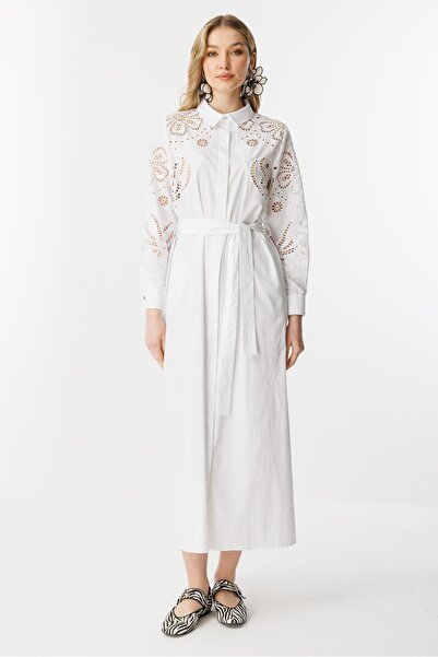 Ghisa Elbise BEYAZ