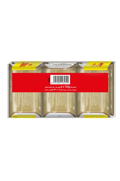 Imperial Leather GOLD 6F5 PROMO 6PK 125 GM