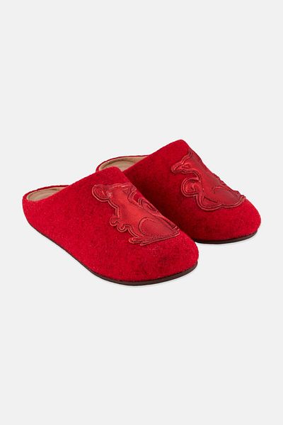 Fitflop Women Chrissie Slip On Clog, Red