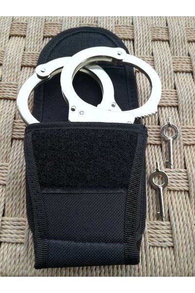 Burak Askeri Malzeme Siyah Impertex Kapali Kelepce Kilifi Hediyeli