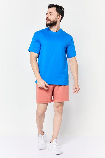adidas Men Sportswear Fit Short Sleeve Outdoor T-Shirt, Blue