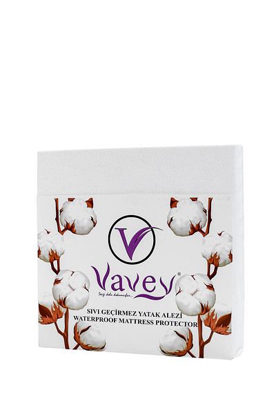 VAVEY Cotton 4 Corner Elastic Liquid Proof Mattress Protector Mattress Protector