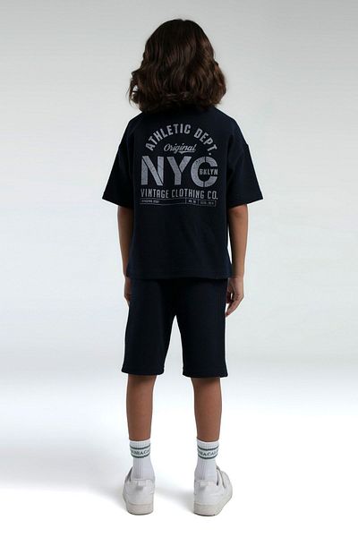 HAUSEkids 2-15 Years Nyc Atletic Boy Kit-Navy